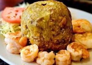 Mofongo de Camarones