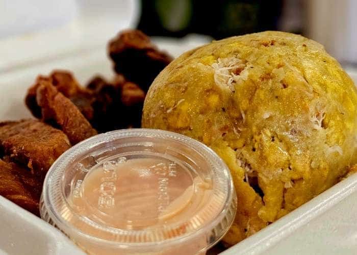 Mofongo De Carne Asada